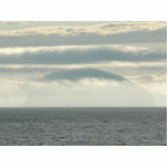 Strange Island In Fog Photo Cut Out