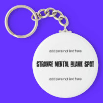 Strange Mental Blank Spot aa Keychain keychains