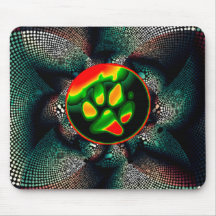 strange mouse pad