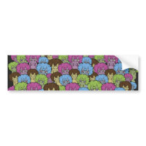 Strange People Sticker Bumper Stickers