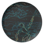 Strange Warrior - plate design - cricketdiane