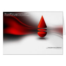 strategic blood management greeting cards