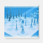 Strategic Chess Play Magnet
