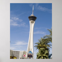 Stratosphere Las Vegas Tower Poster Print