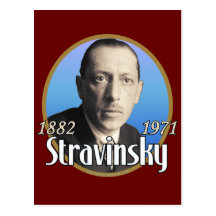 Stravinsky Post Cards