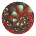 Strawberries and cream stickers