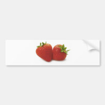 Strawberries Bumper Stickers