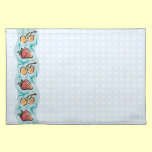 Strawberries,  Cherries and Polka Dots placemats
