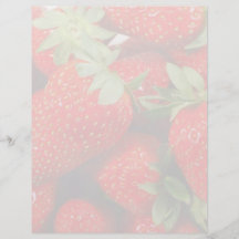 Strawberries Flyer Design