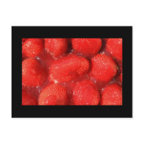 Strawberries in Jelly Postcard