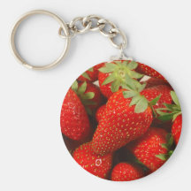 Strawberries Keychain