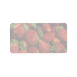 Strawberries Personalized Address Labels