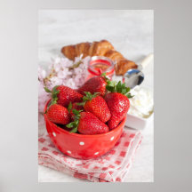 Strawberries Poster