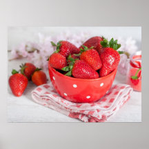 Strawberries Poster