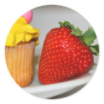 Strawberry And A Muffin Sticker