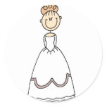 Strawberry Blonde Bride Sticker