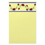 Strawberry Border Stationary Stationery