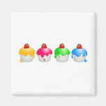 Strawberry Buns Magnets