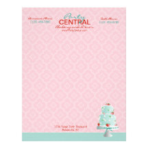 Strawberry Cake Letterhead