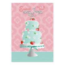 Strawberry Cake TY Gift Tag