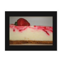 Strawberry Cheesecake Postcard