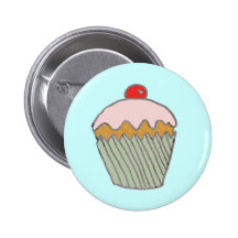 Strawberry Cupcake Pin