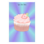 Strawberry Cupcake Stationery