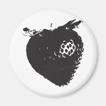 Strawberry Delight Refrigerator Magnet