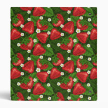 strawberry field vinyl binder