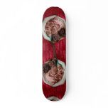 Strawberry ice cream custom skateboard