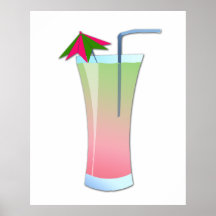 Strawberry Kiwi Cooler Print