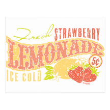 Strawberry Lemonade Post Card