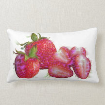 Strawberry Lumbar Pillow
