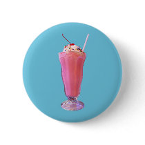 Strawberry Milkshake Button