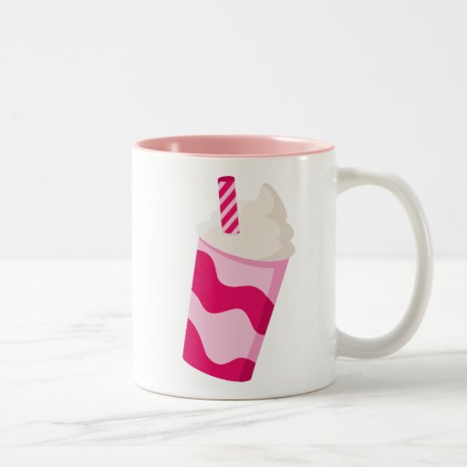 Strawberry Milkshake Coffee Mugs