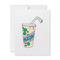 strawberry milkshake custom invite