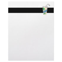 strawberry milkshake letterhead