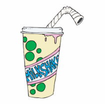 strawberry milkshake cut out