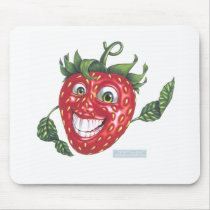 strawberry mouse mats