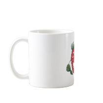 strawberry coffee mug