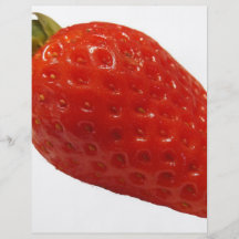 strawberry personalized flyer