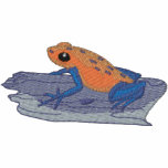 Strawberry Poison Dart Frog embroidered shirts