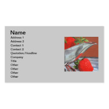 Strawberry Season Business Cards