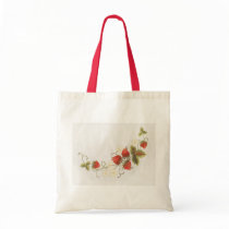 Strawberry set tote bags