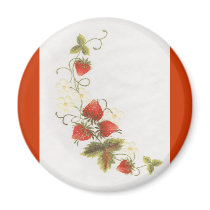 Strawberry set magnets