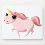 Strawberry the Pink Unicorn Mouse Mat
