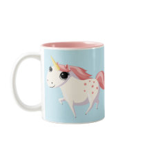 Strawberry the Unicorn Mugs