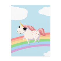 Strawberry the Unicorn Post Cards