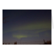 Streaks of Northern Lights; Customizable Card