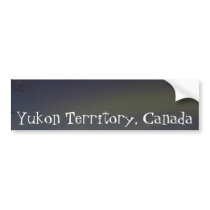 Streaks of Northern Lights; Yukon Souvenir